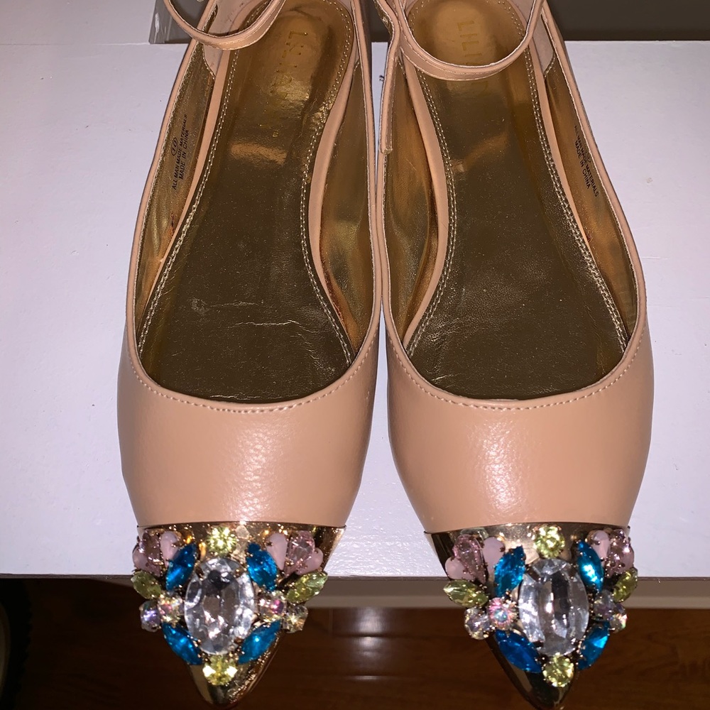 Gems & Rhinestones Liliana flats
